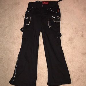 Gently loved Tripp NYC chain and grommet pants